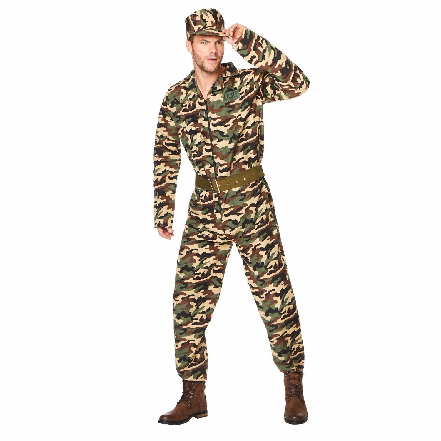 Camo Suit Costume - Party Australia