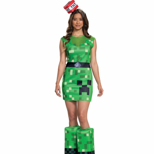 Creeper Female Adult Costume - Party Australia