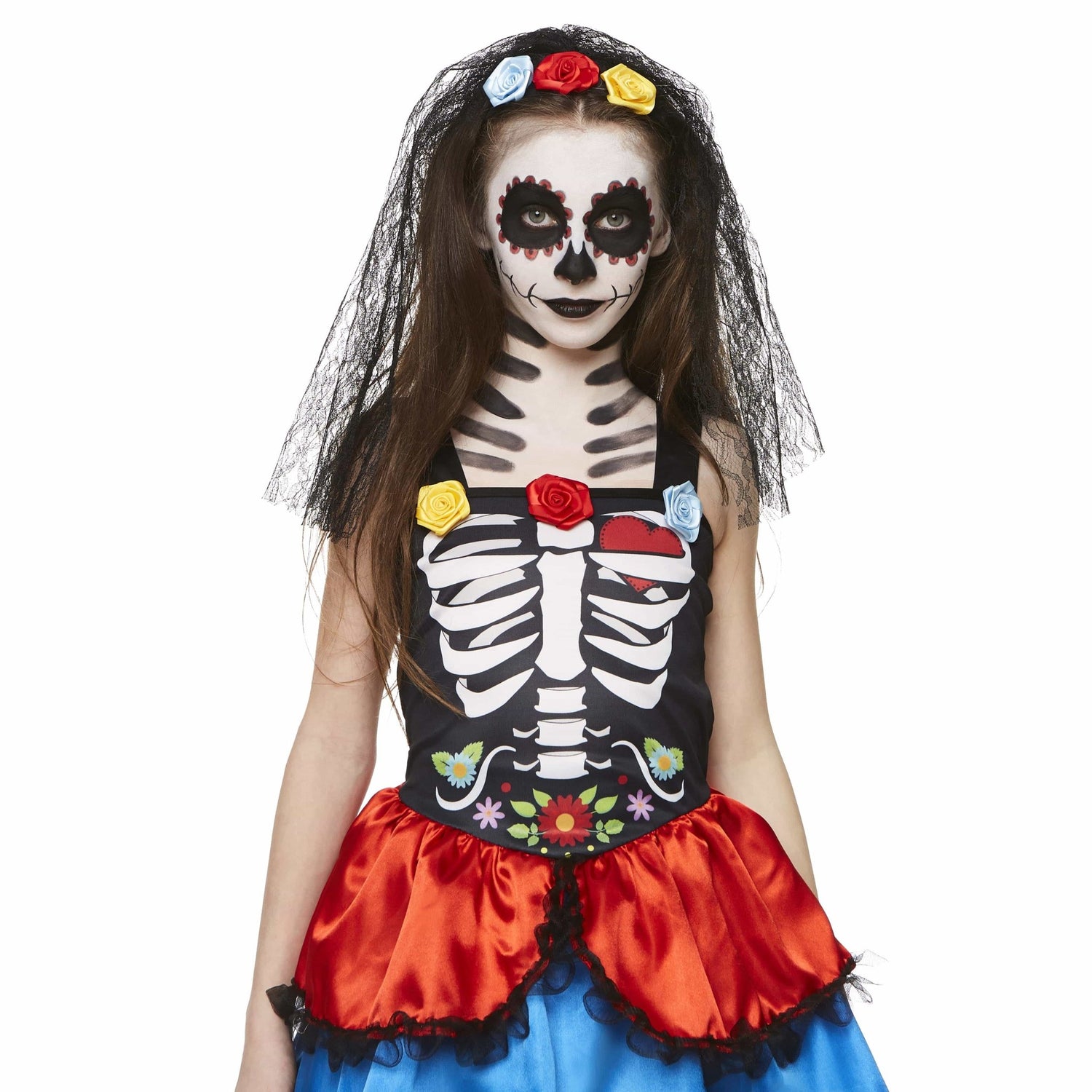 Day of Dead Girl Costume - Party Australia