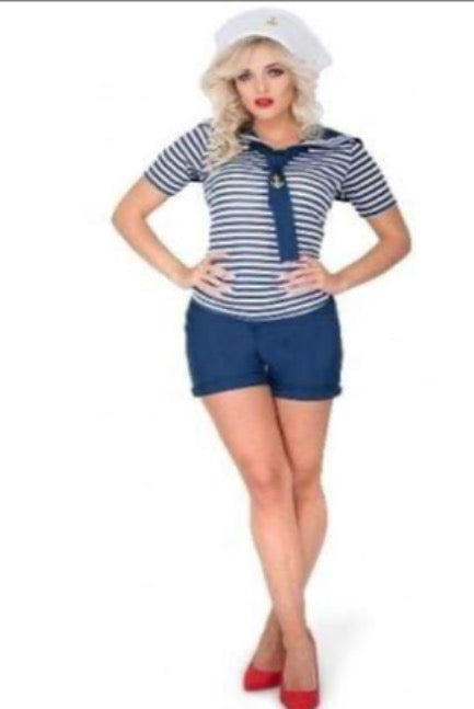 Flirty Sailor Costume - Party Australia