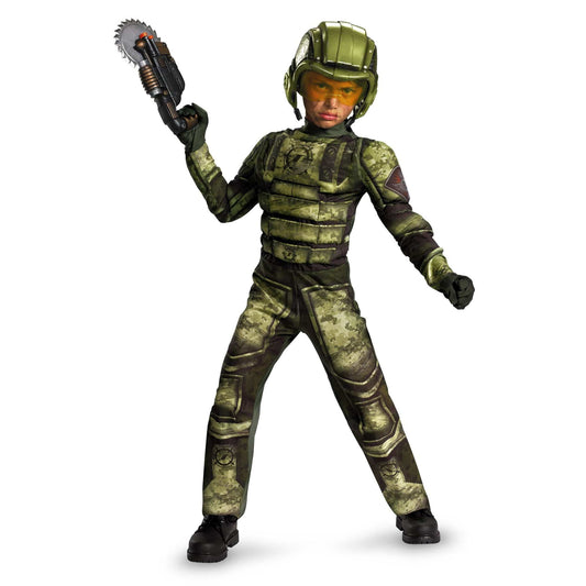 Foot Soldier Classic Muscle Costume - Party Australia