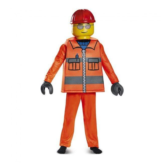 LEGO Construction Worker Child Deluxe Costume - Party Australia