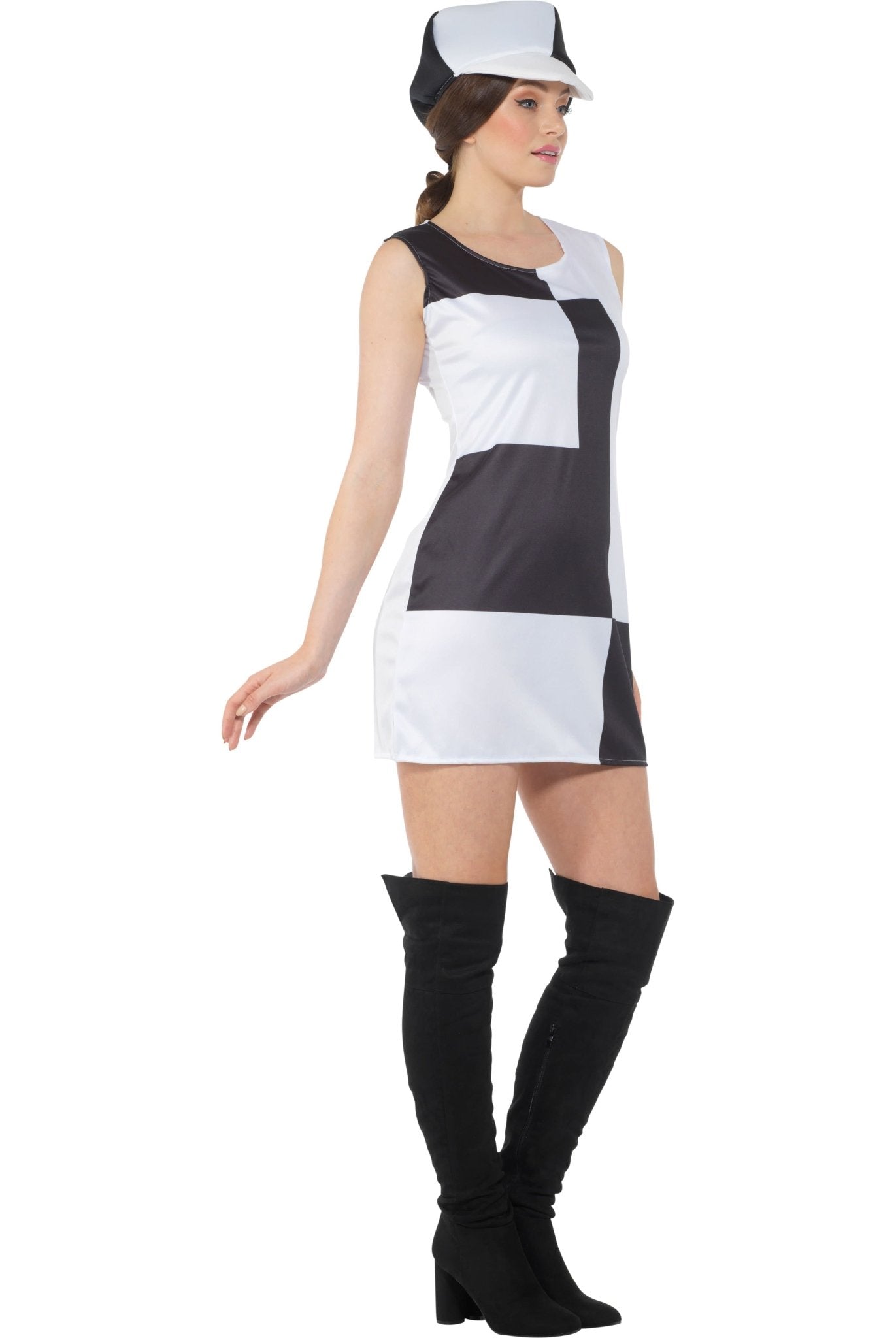 Monochrome Girl Costume - Party Australia