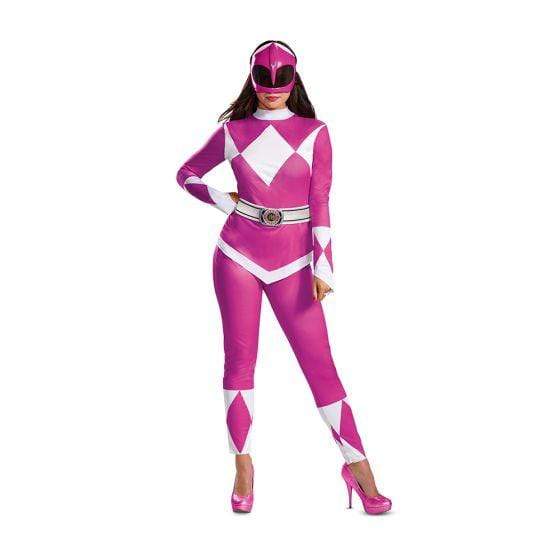 Pink Ranger Deluxe Adult Costume - Party Australia