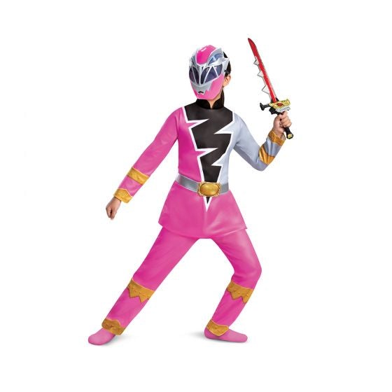 Pink Ranger Dino Fury Deluxe Costume - Party Australia