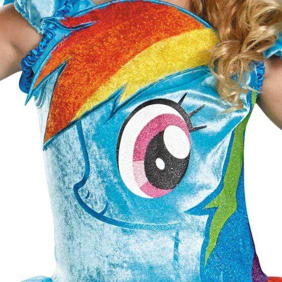 Rainbow Dash Tutu Prestige Costume Child - Party Australia