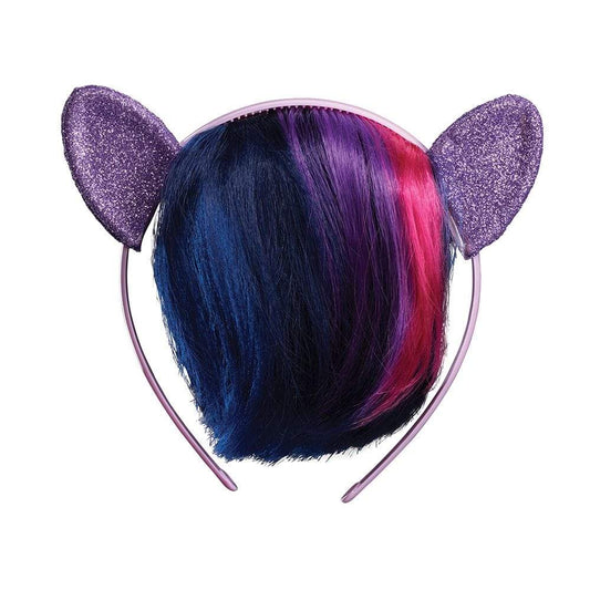 Twilight Sparkle Child Headpiece with Hair - Party Australia