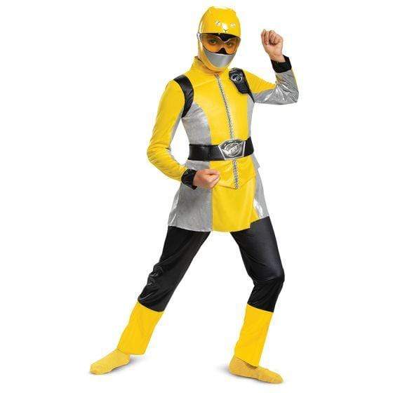 Yellow Ranger Beast Morpher Deluxe Costume - Party Australia