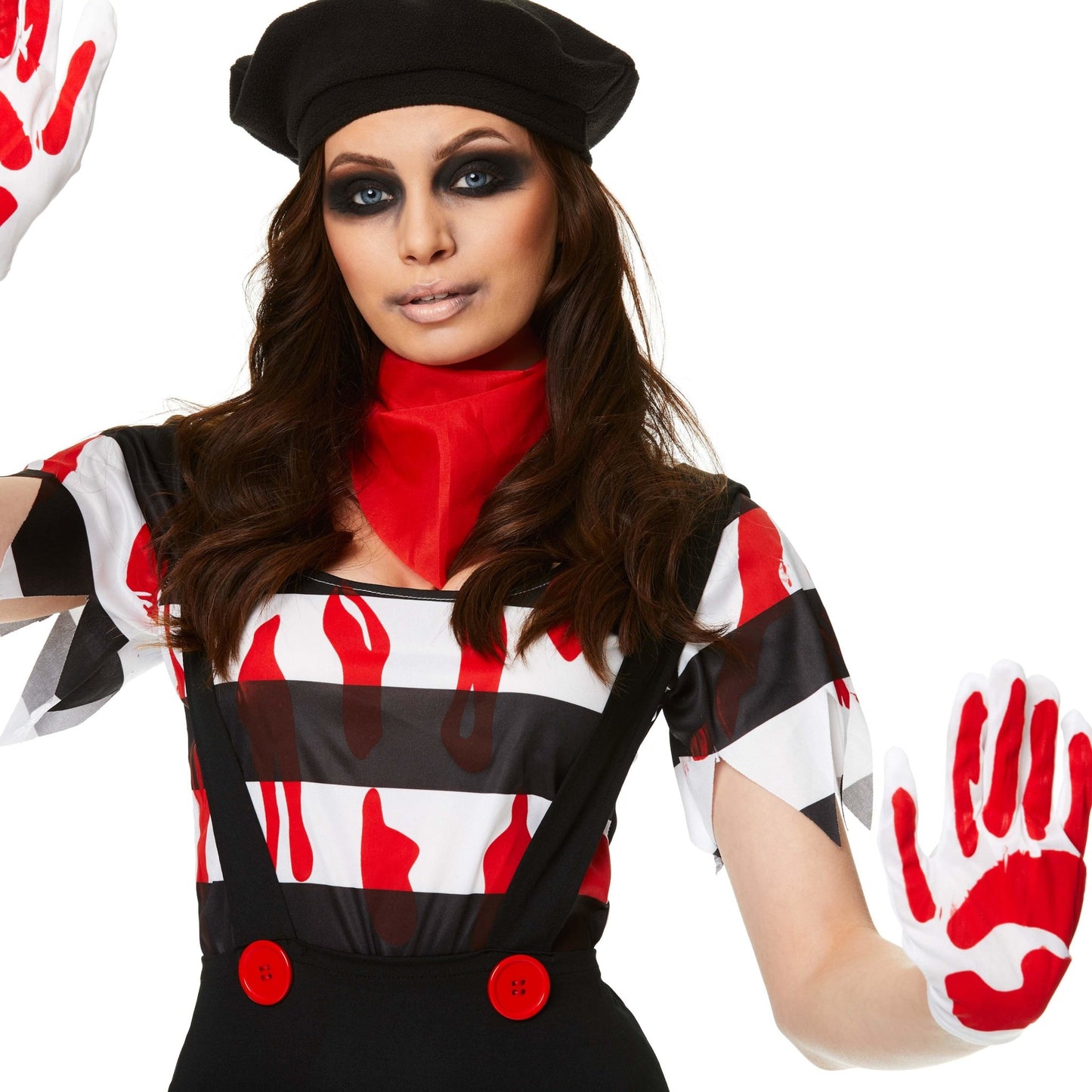 Zombie Mime Girl Costume - Party Australia